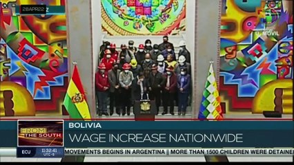 Bolivia: President Luis Arce materializes salary increase for the entire nation