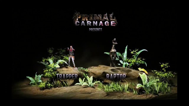 Primal Carnage gameplay - Trapper and Raptor