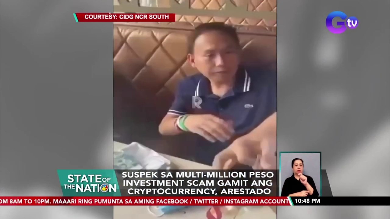 Suspek sa multi-million peso investment scam ga...
