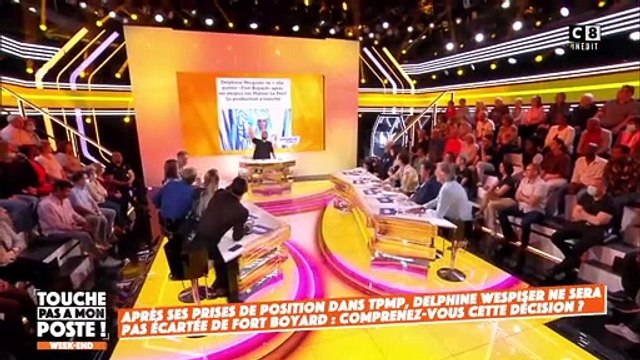 Incident dans TPMP à propos de Delphine Wespiser qui soutient Marine Le Pen : Il faut la virer de Fort Boyard ! C'est comme Dieudonné, elle ne peut pas rester dans une émission pour enfants !