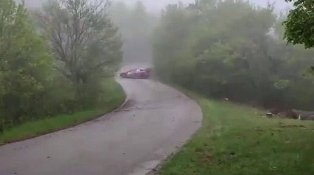 WRC Croatia 2022 SS09 Solberg Crash