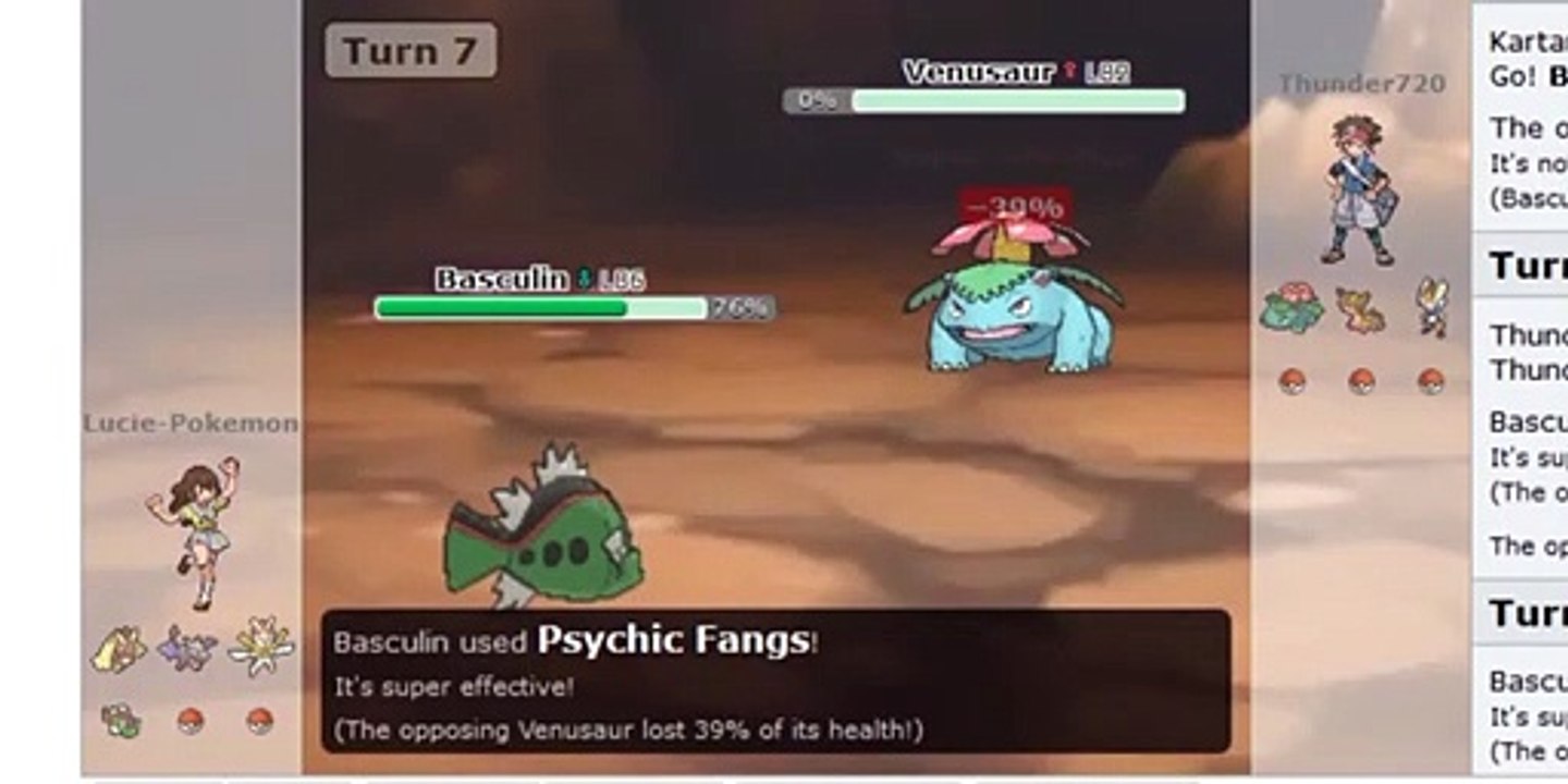RANDOM BATTLE AGAINST POKETHUNDER  #2