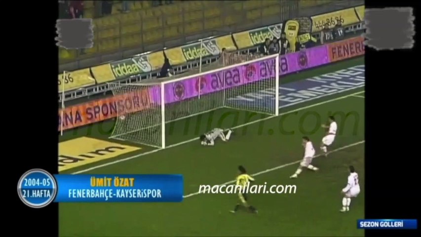 Fenerbahçe 7-0 Kayserispor [HD] 20.02.2005 - 2004-2005 Turkish Super League  Matchday 21 - Dailymotion Video