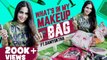 What's in My Makeup Bag ft. Samyuktha | Makeup Bag Organization