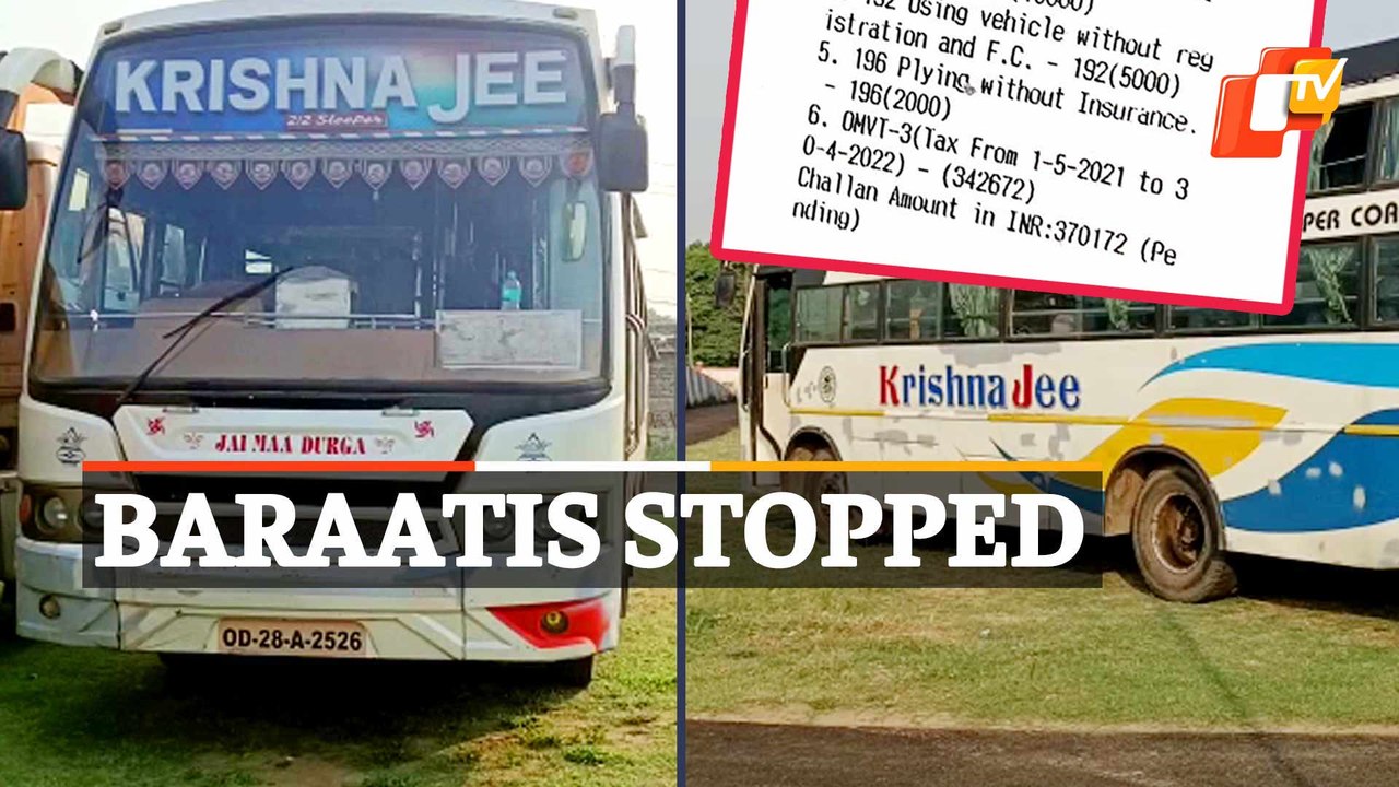 Baraati Bus Returning From Marriage Slapped With Huge Penalty
