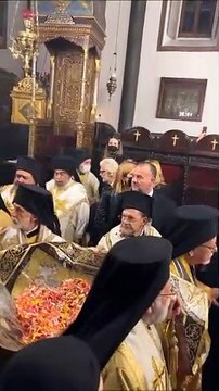 Νίκος Κοκλώνης: Στιγμές κατάνυξης στο Οικουμενικό Πατριαρχείο στο Φανάρι