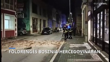 Magyarországon is érezhető volt a bosznia-hercegovinai földrengés