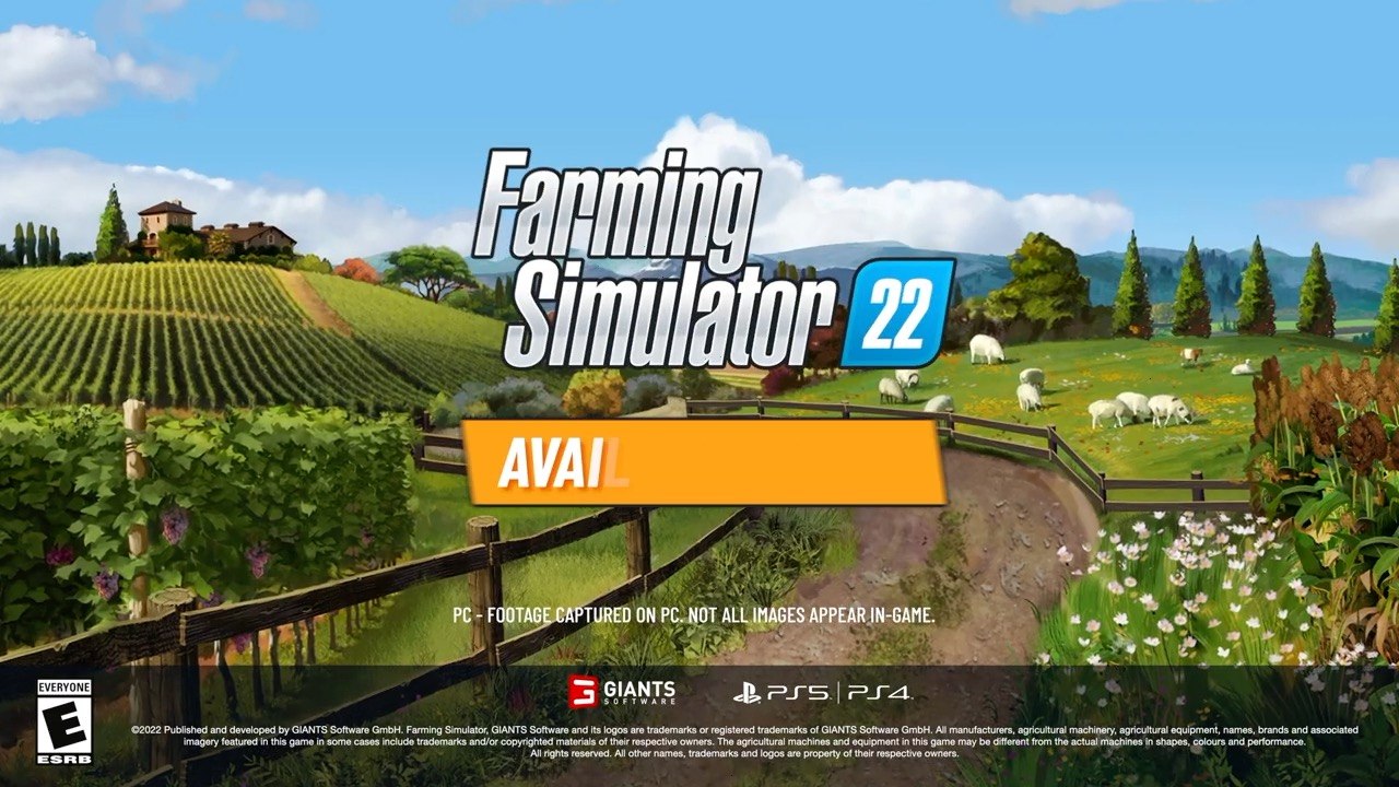 Farming Simulator 22 - Free Content Update 3 Trailer PS.