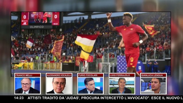 Inter-Roma: Dzeko e Abraham a confronto ▷ Il dibattito live sui bomber pronti alla sfida di San Siro