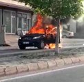 Konya'da cip alev alev yandı