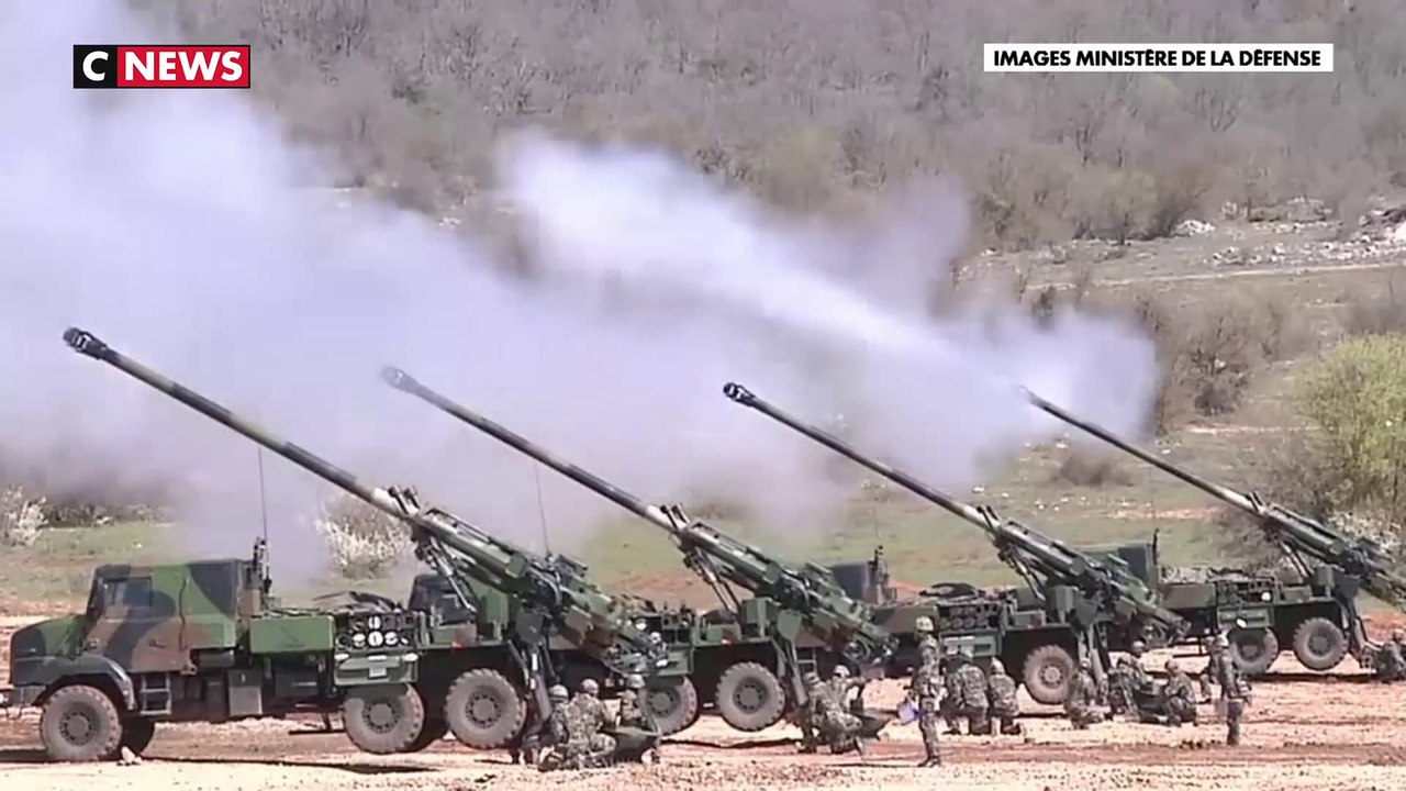 Guerre en Ukraine : la France va livrer des canons Caesar