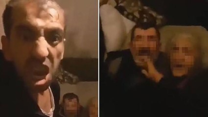 Resmen korku evi! Babası ve babaannesini oturma odasında rehin alıp, öldüresiye dövdü