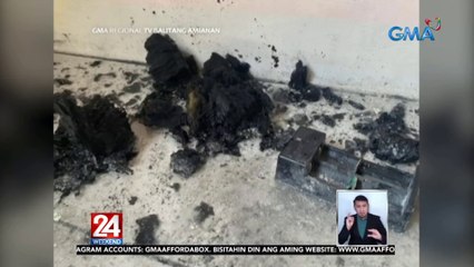Sumabog na vape, nagdulot ng sunog sa isang apartment | 24 Oras Weekend