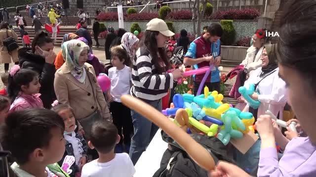 Göçmen ve sığınmacı çocuklar 23 Nisan'ı kutladı