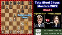_ Speed Thrills Passed pawn Kills _Magnus Carlsen  -  Richard Rapport __ Tata Steel Masters 2022