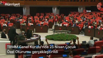TBMM Genel Kurulu’nda Çocuk Oturumu yapıldı