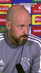 Erik ten Hag speaking perfect English in press conferences!