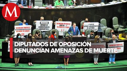 Descargar video: Inundan amenazas de muerte a diputados que votaron contra reforma eléctrica