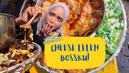 Cheese leleh bossku!
