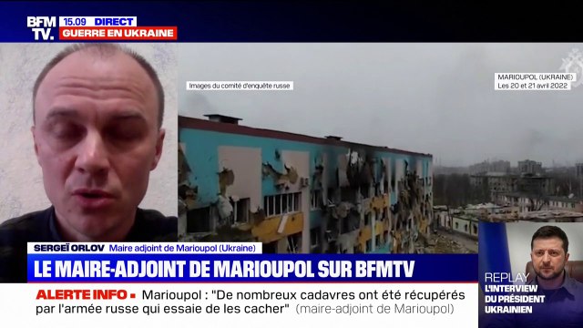 Sergeï Orlov, maire adjoint de Marioupol: La Russie continue de déporter [des habitants de Marioupol]