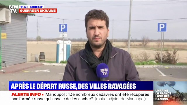 Guerre en Ukraine: après le départ de l'armée russe, des villes ravagées
