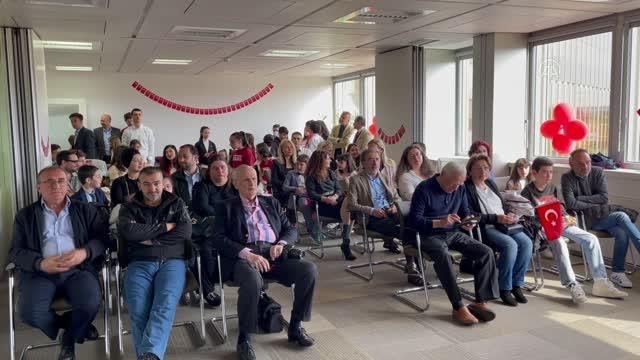 İsviçre'de 23 Nisan Ulusal Egemenlik ve Çocuk Bayramı kutlandı