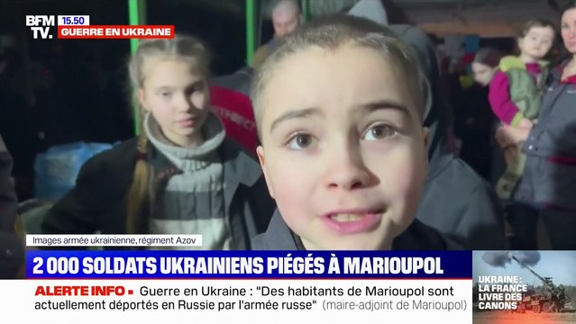 Guerre en Ukraine: des habitants et 2000 soldats ukrainiens piégés dans une usine à Marioupol