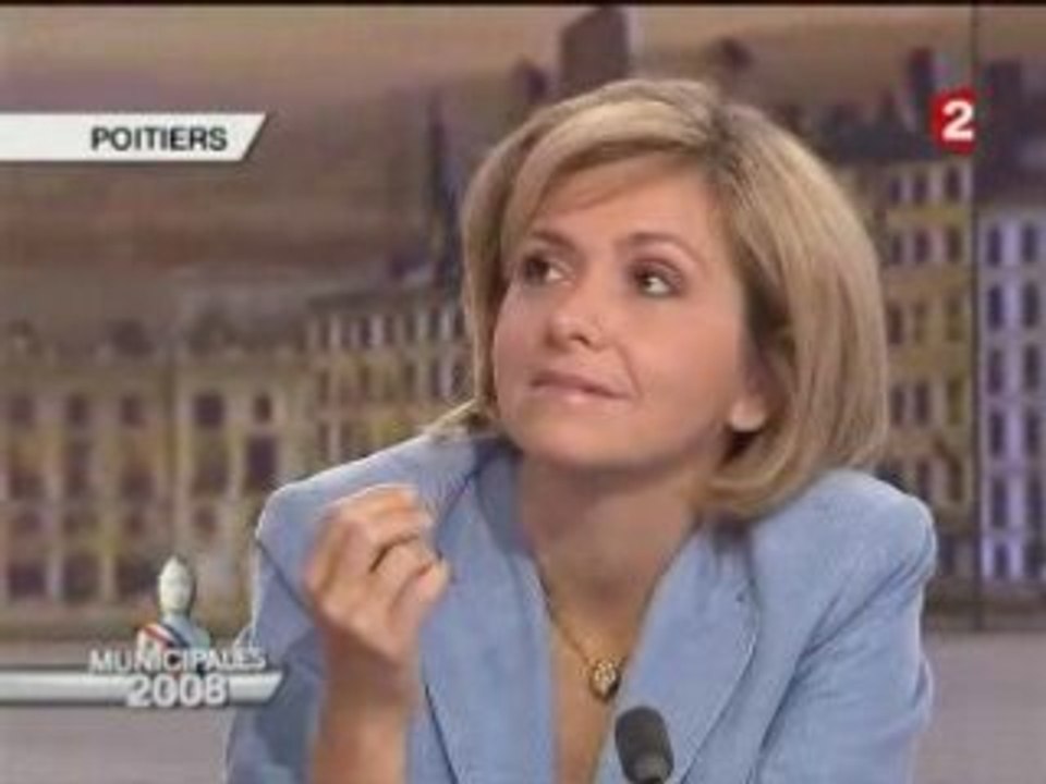 Ségolène Royal France 2 en duplex depuis Poitiers