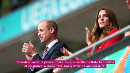 Download Video: Kate et William : ils dévoilent des photos craquantes du prince Louis pour ses 4 ans