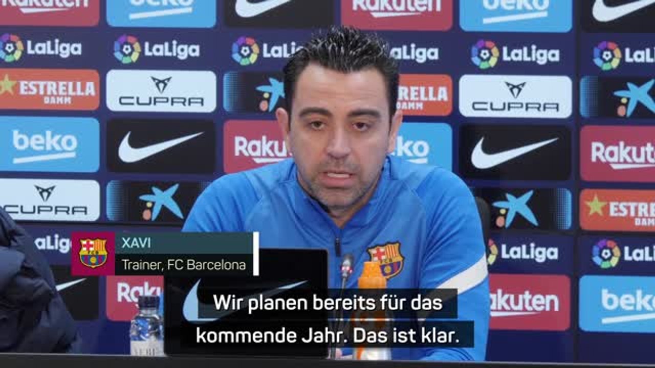Barca-Transfers: Xavi nennt die Voraussetzungen