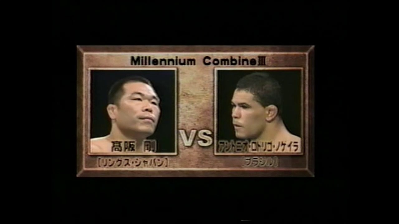 Tsuyoshi Kohsaka vs Antonio Nogueira (RINGS 8-23-00)