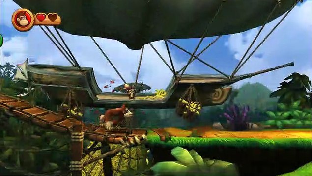 Donkey Kong Country Returns online multiplayer - wii