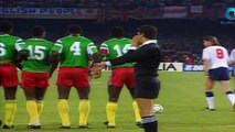 الشوط الاول مباراة انجلترا و الكاميرون 3-2 ربع نهائي كاس العالم 1990