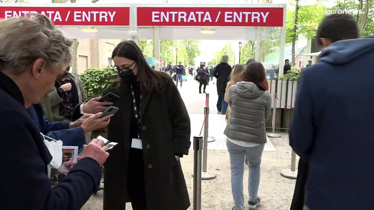 The 59th Venice Biennale art exhibition opens marked by war in Ukraine