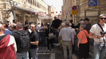 سبت النور.. الاحتلال الإسرائيلي يعرقل وصول المسيحيين إلى كنيسة القيامة