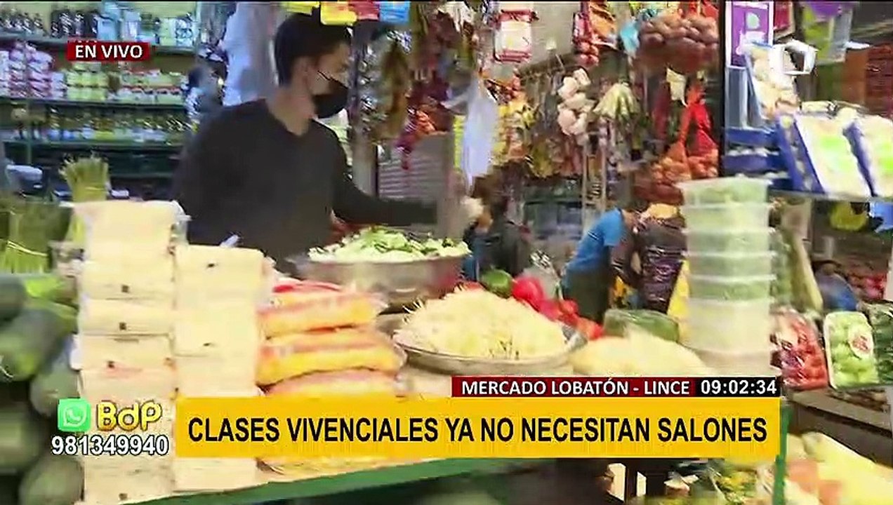 Educación vivencial sin salones: alumnos visitan mercados para conocer mejor la realidad del país