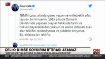 Ömer Çelik'ten sözde 'Ermeni Soykırımı' teklifi veren Paylan'a sert tepki