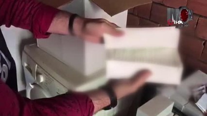 Antalya'da içi tütün dolu 33 bin makaron ele geçirildi