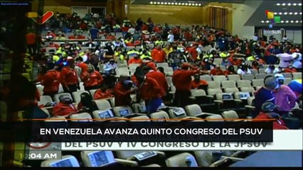 Download Video: teleSUR Noticias 14:30 23-04: En Venezuela avanza quinto congreso del PSUV