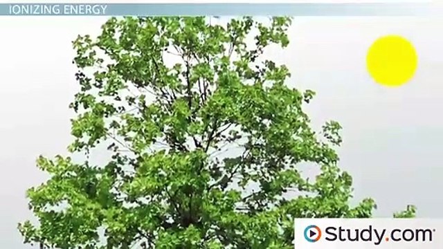 Ionization Energy- Trends Among Groups and Periods of the Periodic Table