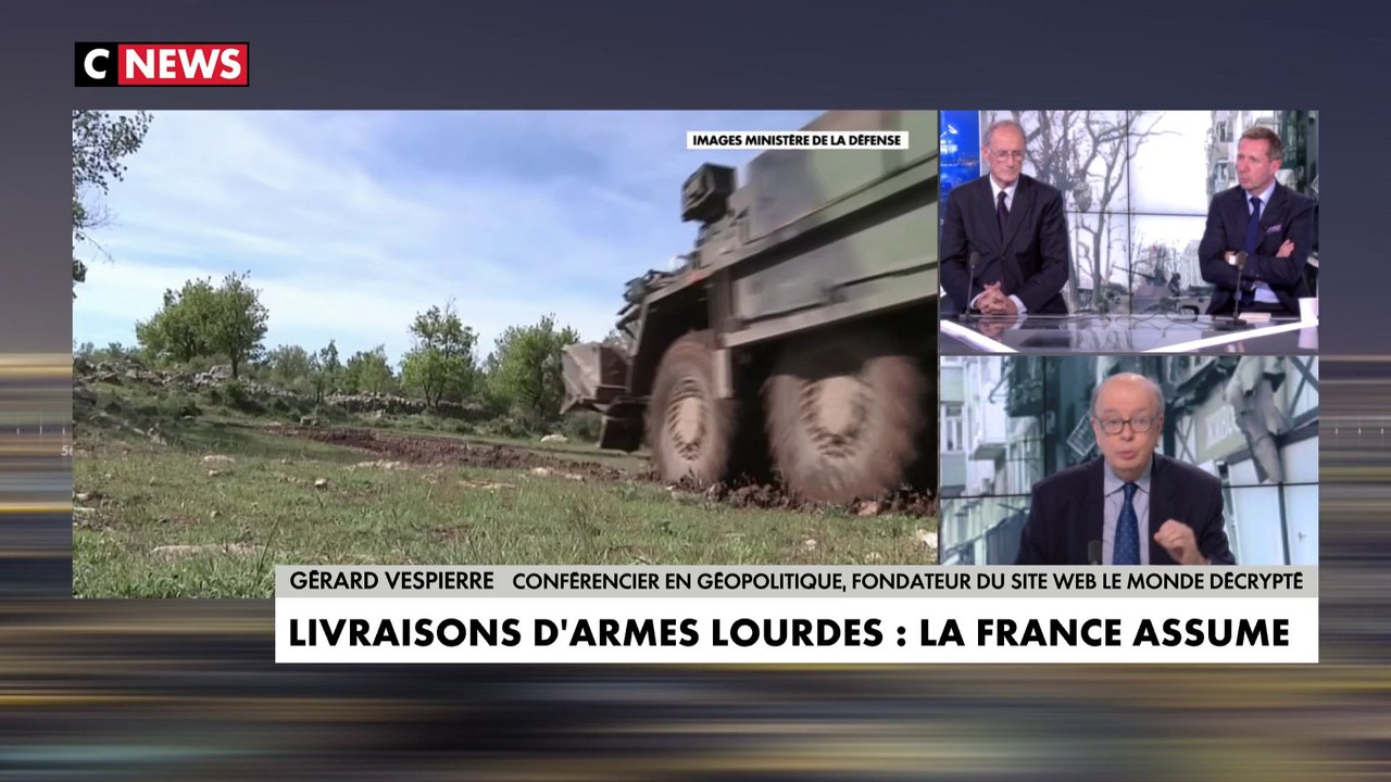 Gérard Vespierre : «Il y a eu une réunion au Pentagone il y a 6 jours avec les 8 présidents des plus grandes firmes d’armement américaines pour leur dire de fabriquer le plus vite possible et d’expédier directement vers l’Ukraine»