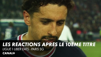 Les réactions des parisiens après le 10ème titre du PSG - Ligue 1 Uber Eats