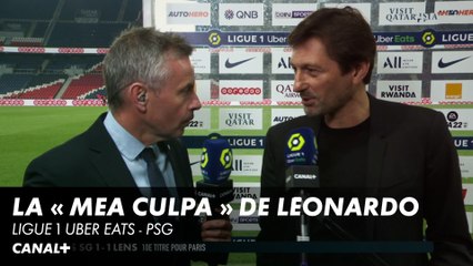La réaction de Leonardo après le titre du PSG - Ligue 1 Uber Eats