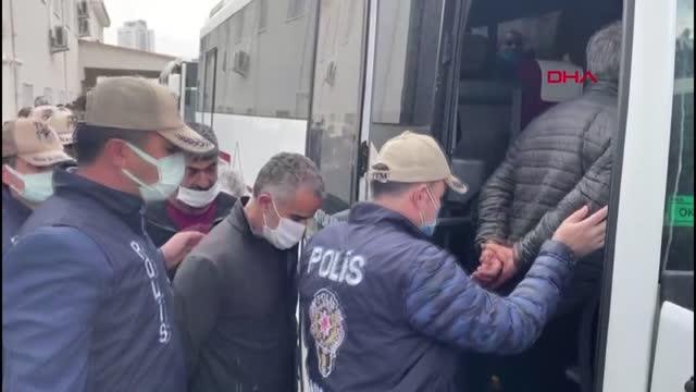 ANKARA PKK/KCK'nın ekonomik alan yapılanması soruşturmasında 48 şüpheli adliyede