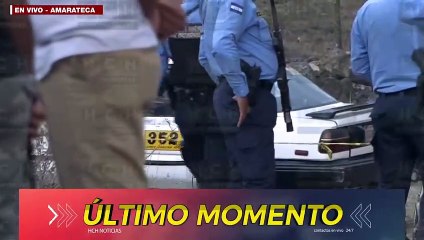 Download Video: ¡Trágico! A disparos, frente a sus hijos, asesinan a una mujer en el valle de Amarateca