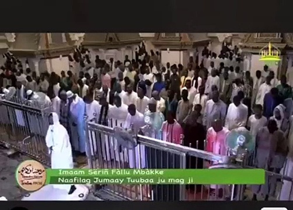Grande Mosquée de Touba: L'imam Serigne Fallou Mbacké craque en pleine prière