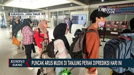 23 Ribu Pemudik Tercatat Datang dan Berangkat dari Pelabuhan Tanjung Perak Hari ini 24 April