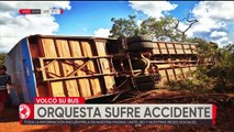 Bus que transportaba al Coro y Orquesta de San Ignacio sufre accidente; hay 4 heridos leves