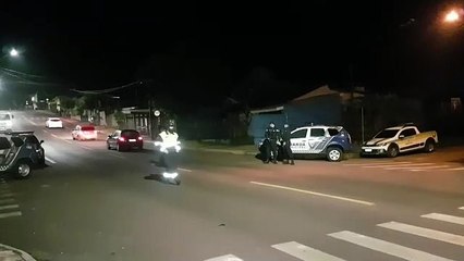 Télécharger la video: PM, Guarda Municipal e Transitar realizam Operação Bloqueio,  em Cascavel