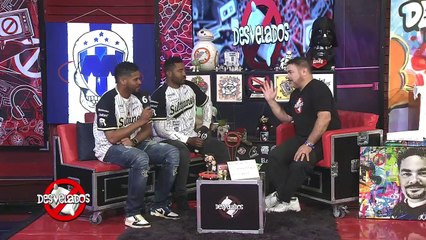 Gabriel García y Esmil Roger, de "Sultanes", visitan Desvelados